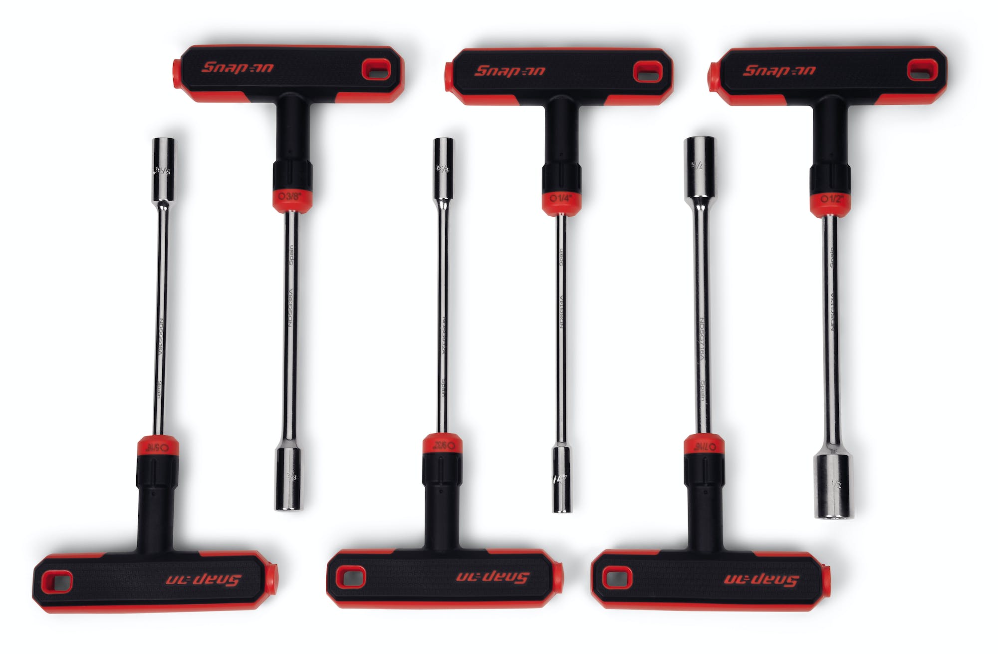 6 pc 12-Point Soft Grip Handle Nut Driver Set (1/2-9/32 6 pc 12-Point Soft Grip Handle Nut Driver Set (1/2-9/32